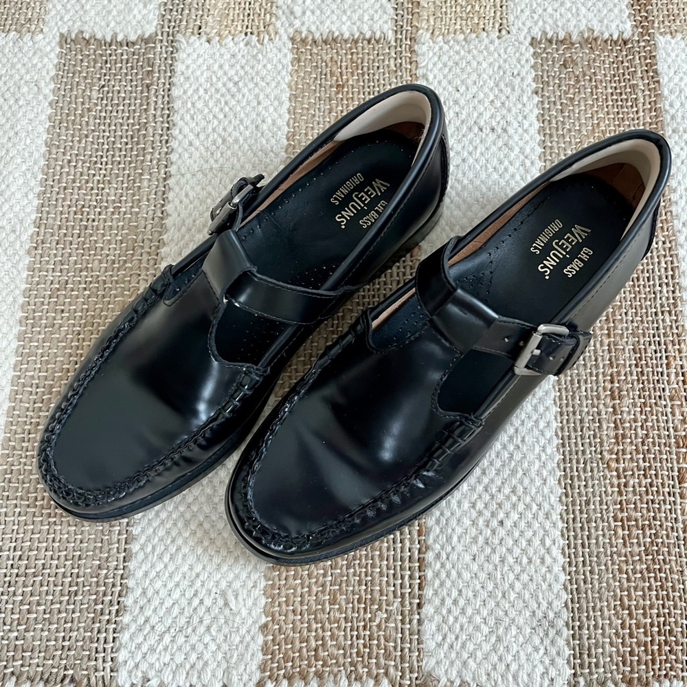 G.H. Bass Weejuns Mary Jane T-Strap Loafer